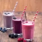 Whey batido com fruta